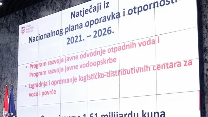 Otvorena dva natječaja sufinancirana iz NPOO-a, ukupne vrijednosti 1,61 milijardu kuna